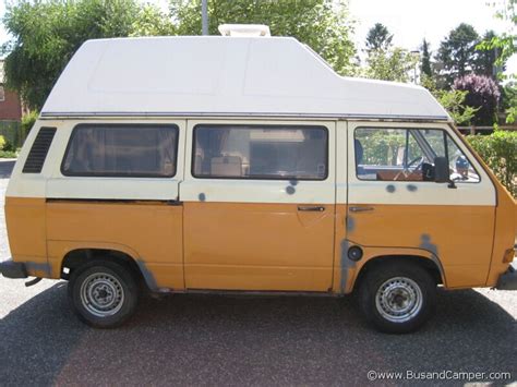 VW T25 Westfalia Joker Bus And Camper