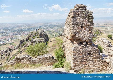 The Stunning Marko S Towers In Prilep North Macedonia Stock Image