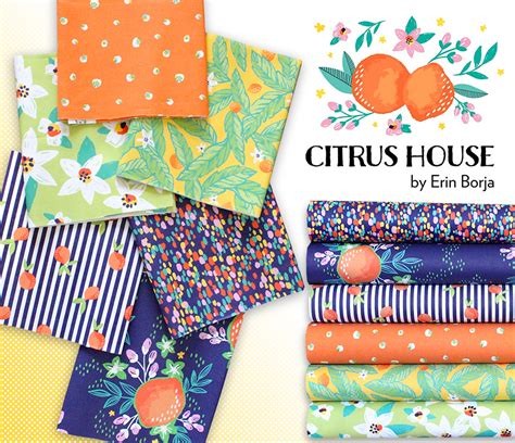 Paintbrush Studio Fabrics Citrus House Collection By Erin Flickr