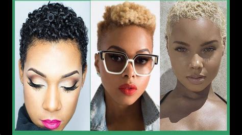 It was once thought that if a woman continually wore a short haircut that she was a tomboy. Short Haircut Hairstyles For Black Women 2019/2020 ...