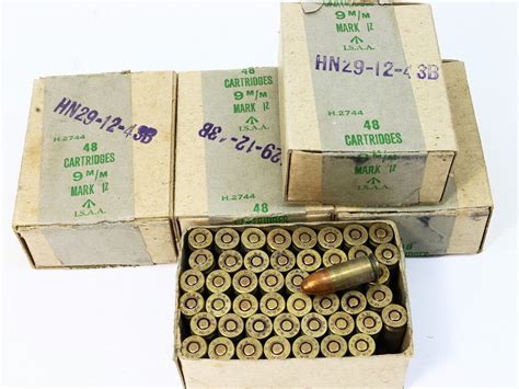 9mm Mk1z British Ww2 Ammunition 1 Box