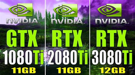 Gtx 1080ti Vs Rtx 2080ti Vs Rtx 3080ti Pc Games Test Youtube