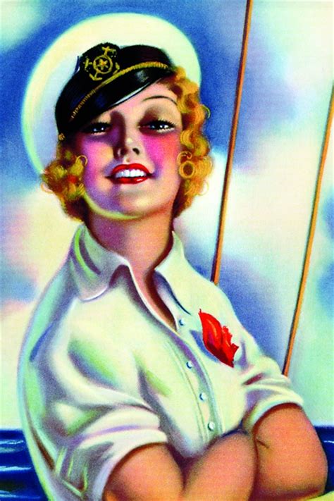 Corporate Publishing Company Sailor Girl Classic Pinup