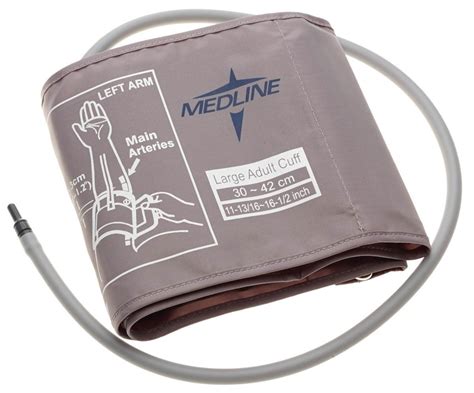 Medline Digital Blood Pressure Monitor Cuff Adult Large 1ct