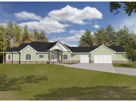 Eiseman Luxury Ranch Home Plan D Search House Plans And More