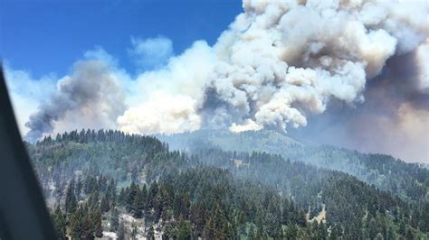 Fire Near Idaho City Grows To 3400 Acres Area Closure Expands