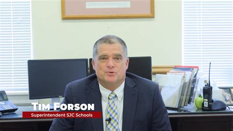 Superintendent Tim Forson St Johns County School District