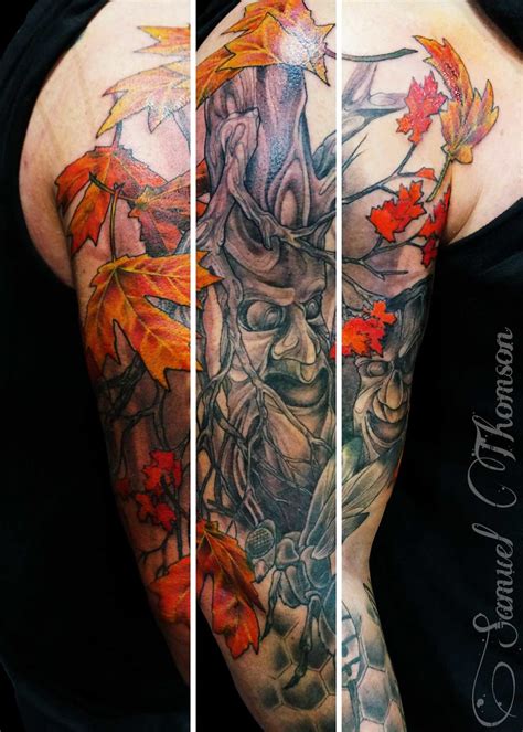 40 Colorful Fall Tattoos Tattoodo