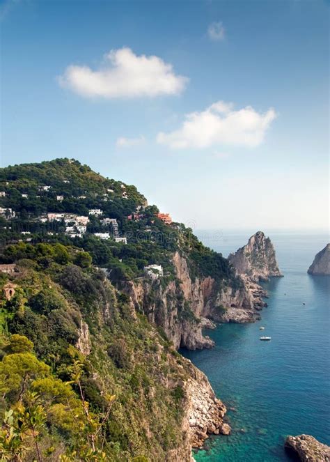 Capri Island In Italy Stock Image Image Of Rock Coastline 12769279