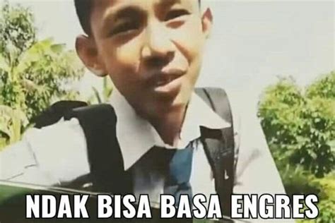 Viral Bocah Meme Nggak Bisa Bahasa Inggris Kini Dicari Untuk Diberi