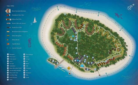 Kurumba Maldives Map Kurumba Maldives Resort Map