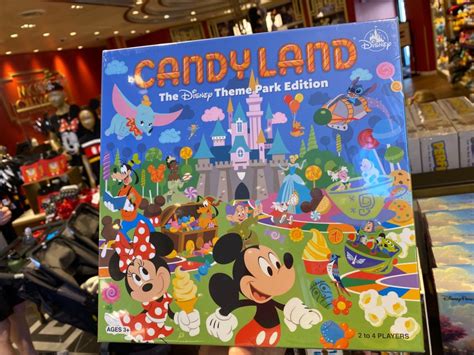 2020 Disney Parks Candyland The Disney Theme Park Edition Board Game