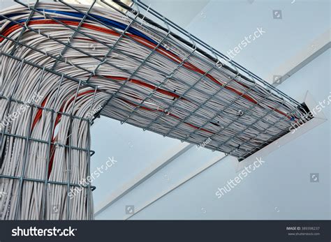 Telecommunications Cable Tray Stock Photo Edit Now 389398237