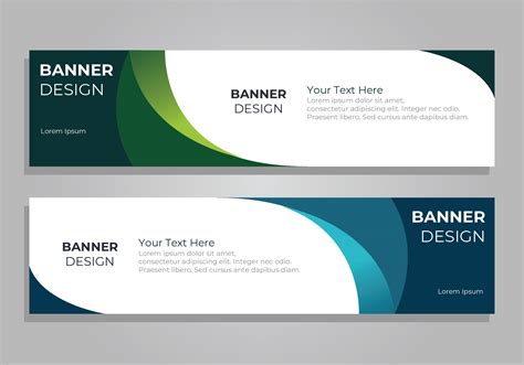 Contoh Background Banner Vector