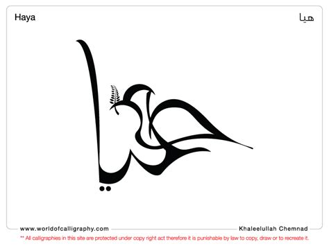 Haya World Of Calligraphy