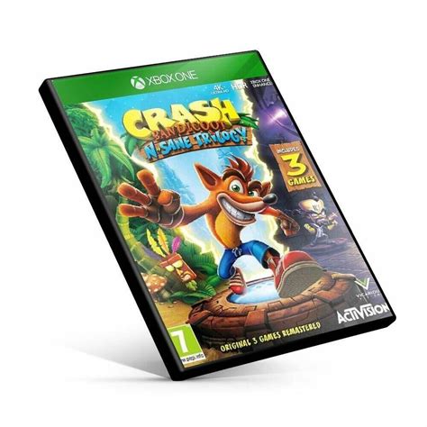 Comprar Crash Bandicoot N Sane Trilogy Xbox One Mídia Digital De R