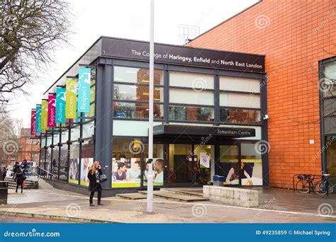 College Of Harringey Enfield And North East London Editorial Stock