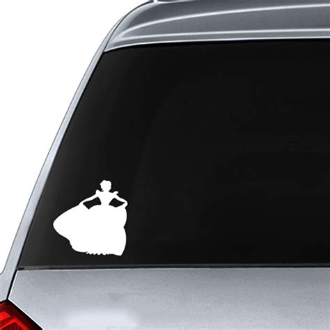 Princess Decal Decal With Princess Car Decal Decal For Etsy Singapore