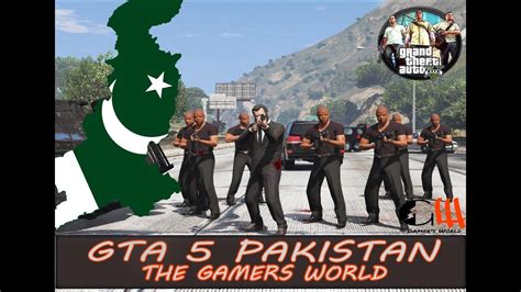 Gta 5 Pakistan Police Mukabla The Gamers World Urdu Youtube