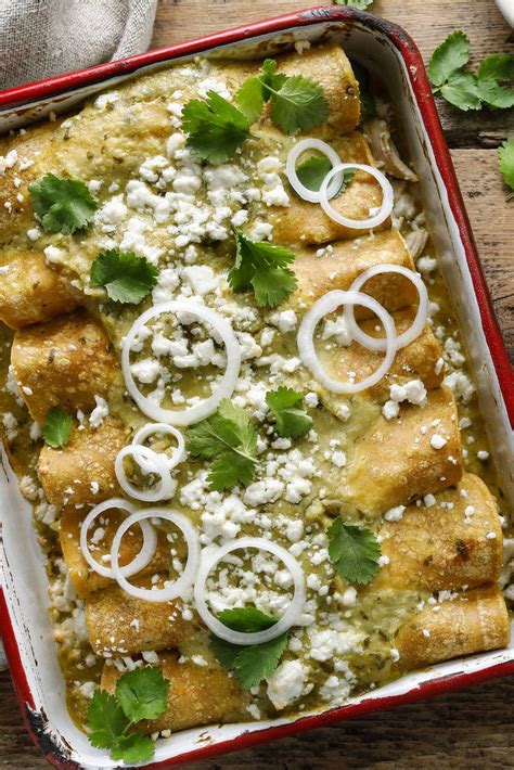 Authentic Mexican Chicken Enchilada Recipe