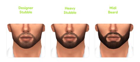 The Beard Set The Sims Create A Sim CurseForge