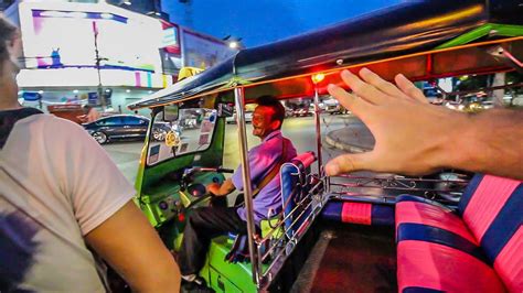 My First Tuk Tuk Ride Bangkok Thailand Youtube
