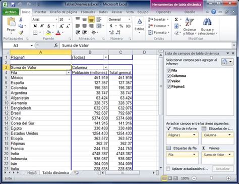 Tablas Din Micas Tutotorial Funciones En Excel