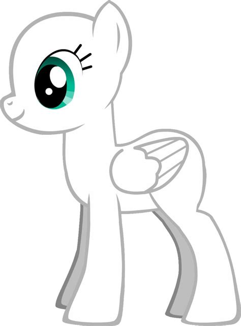 Mlp Pegasus Base Personagens My Little Pony My Little Pony