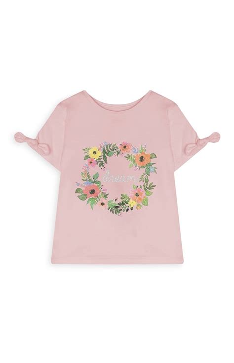 Camiseta Con Estampado Floral Para Niñas 【opiniones Y Precio】