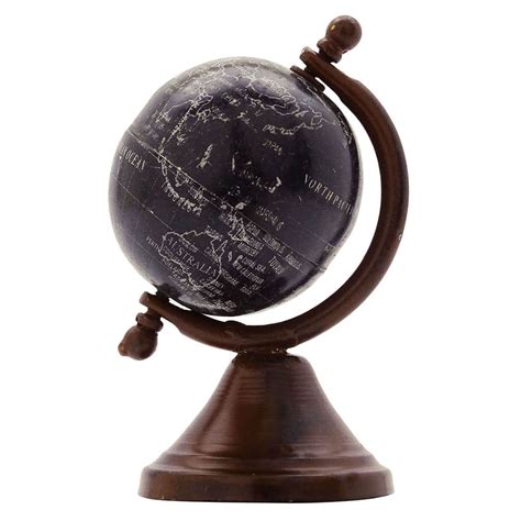 Rotating World Map Globes Table Decor Ocean Geographical Earth Desktop