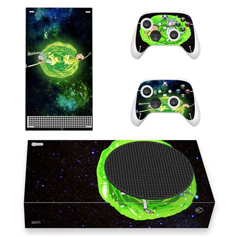 Rick And Morty Skin Sticker For Xbox Series S And Controllers Best