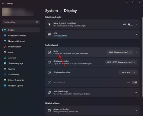How To Change Display Scaling In Windows 11