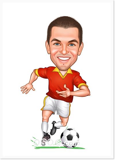 Soccer Caricatures