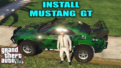 Techno Gamerz Latest Mustang Gt Car Mod In Gta V By Shahidthegamer