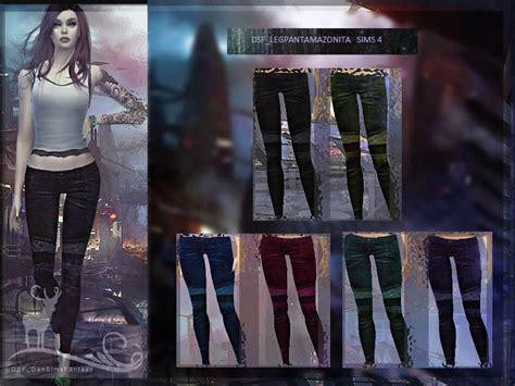 The Sims Resource Dsf Pant Amazonita