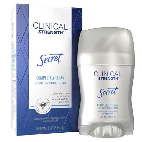 Secret Clinical Strength Antiperspirant Deodorant Invisible Solid
