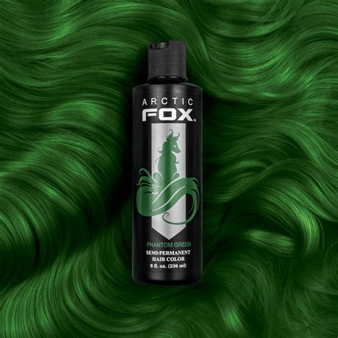 I have very dark hair so i use 30 volume developer. Phantom Green - Arctic Fox - Dye For A Cause