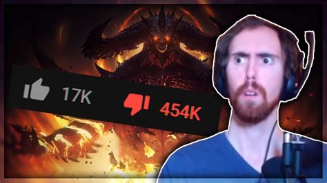 Asmongold Reacts To The Diablo Immortal Cinematic Trailer Youtube
