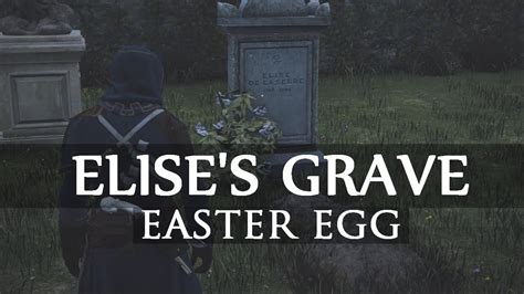 Assassin S Creed Unity Elise S Grave Easter Egg Youtube