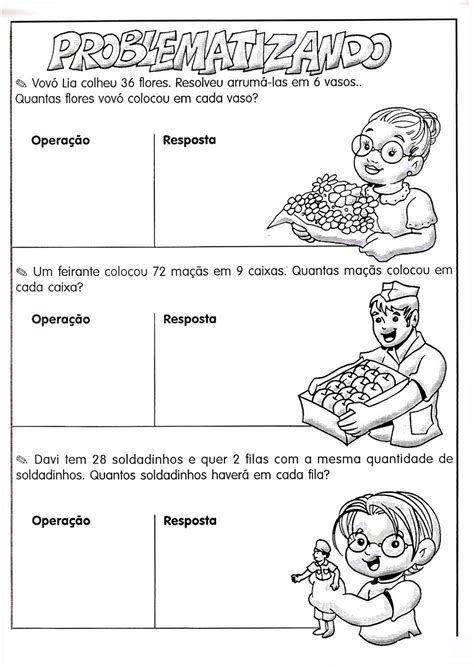 Situações Problemas Para Trabalhar Com 4º Ano Querida Professora