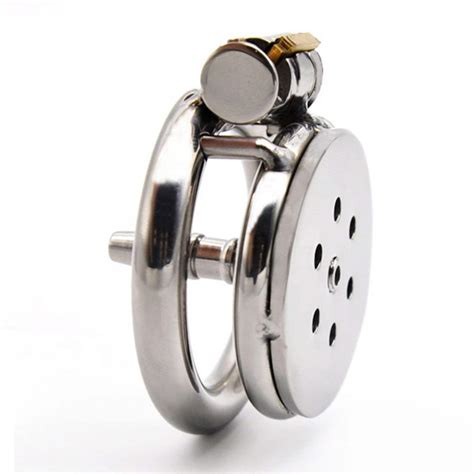 Super Small Male Chastity Device Stainless Steel Chastity Cock Etsy