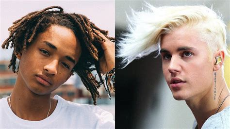 Jaden Smith Vs Justin Bieber Which Hairstyle Is Better Celebrity Fashion Style