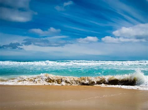 Wallpaper Ocean Sea Gulf Waves Blue Water Coast Beach 2560x1600