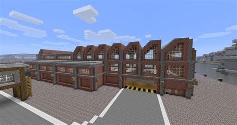 Warehouse Factory Hall Minecraft Map