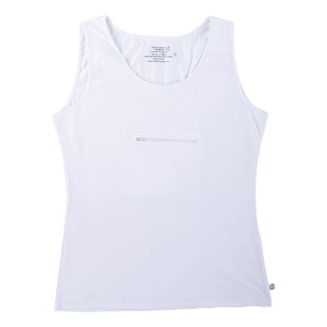 Protection From Theft And Pickpocketing Travel Safety Garment Tank Tops With Secret Pocket