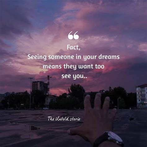 Fact Seeing Someone In Your Dreams Means They Want Too See You Follow