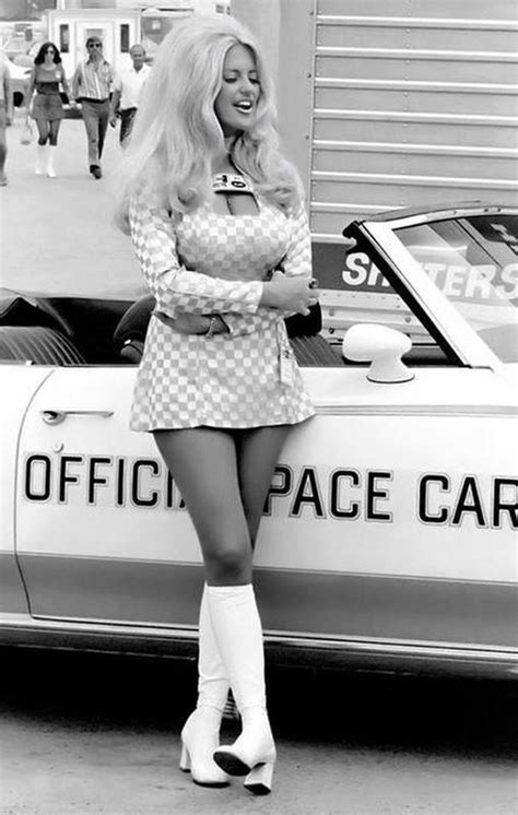 Linda Vaughn The Beauty Queen Of Stock Car Racing 1970s Roldschoolcool