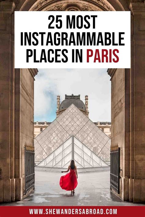 Top 25 Most Instagrammable Places In Paris Paris France Travel Paris