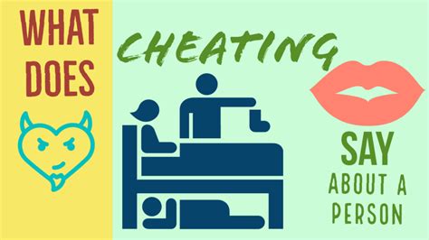 what does cheating say about a person magnet of success