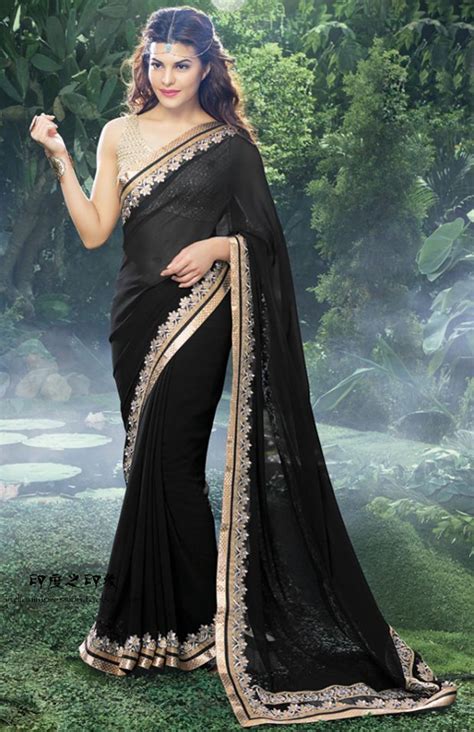Indian Sari Formal Bollywood Designer Sarees Bollywood Dress Black Saree Designs